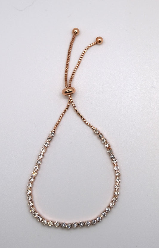 Adjustable Rose Gold Bracelet – Effortless Chic, Perfect Fit
